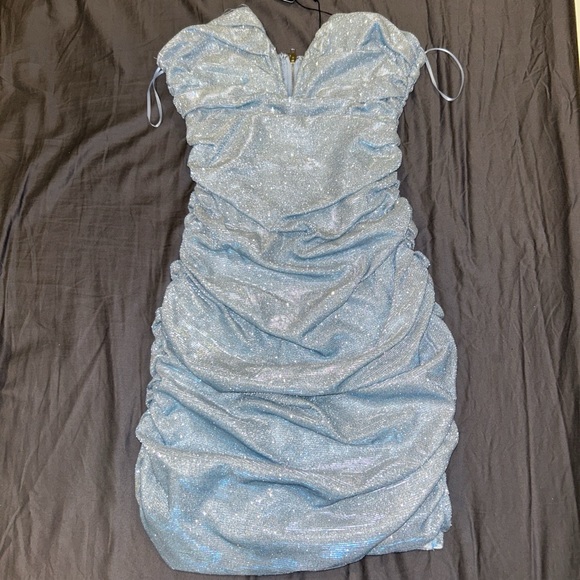 Fashion nova metallic mini dress size XS - Picture 2 of 5